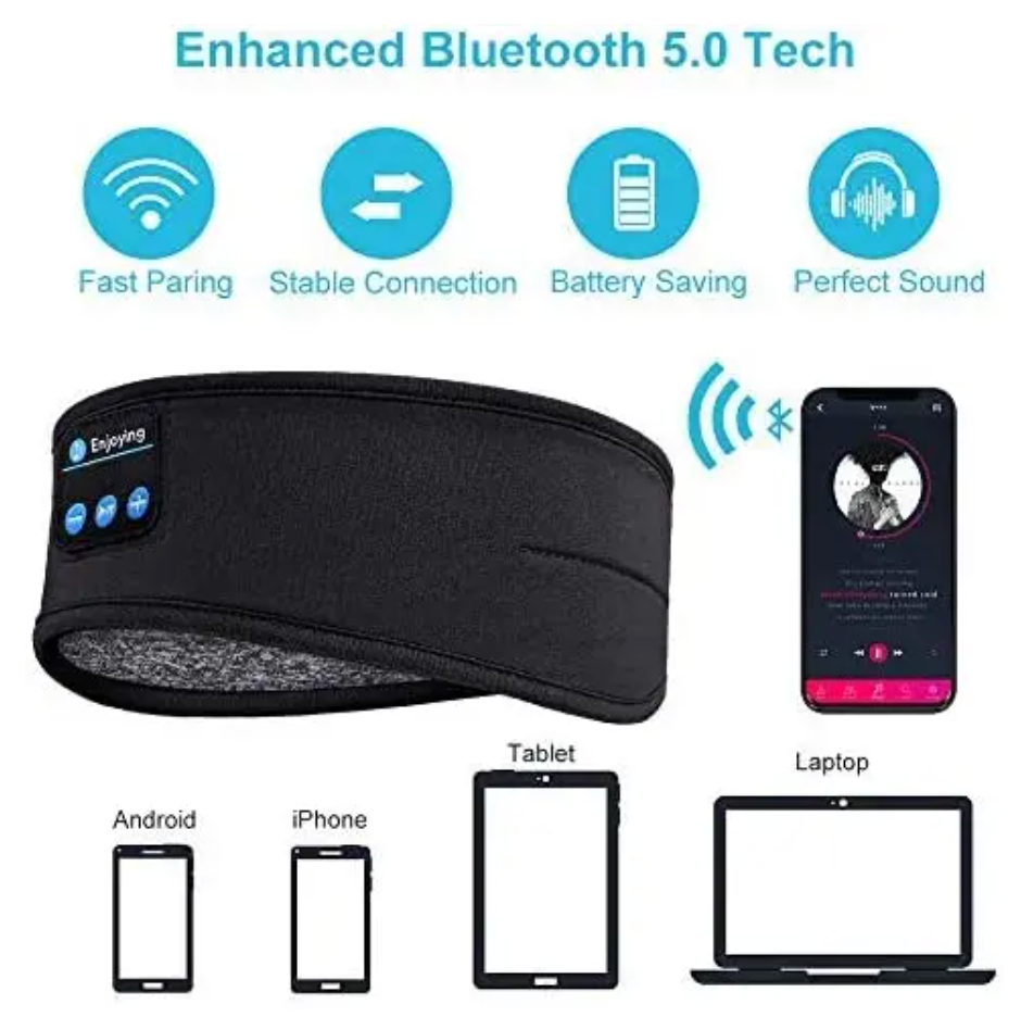 EN STOCK - Bandeau Bluetooth