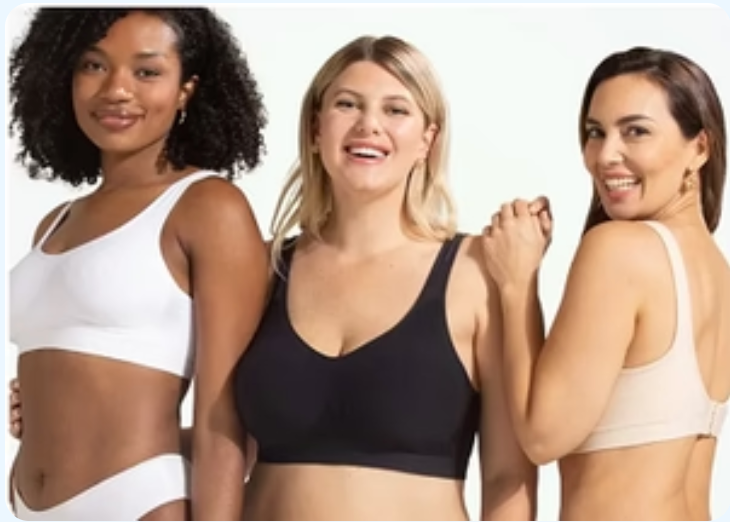 EN STOCK - Pack de 3 Brassière Confort