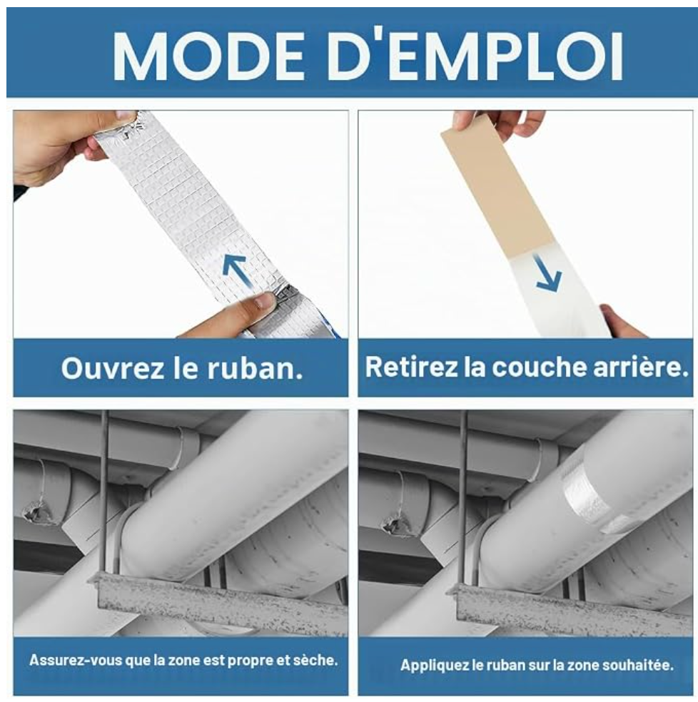 Tape Étanchéité 5m x 10 cm