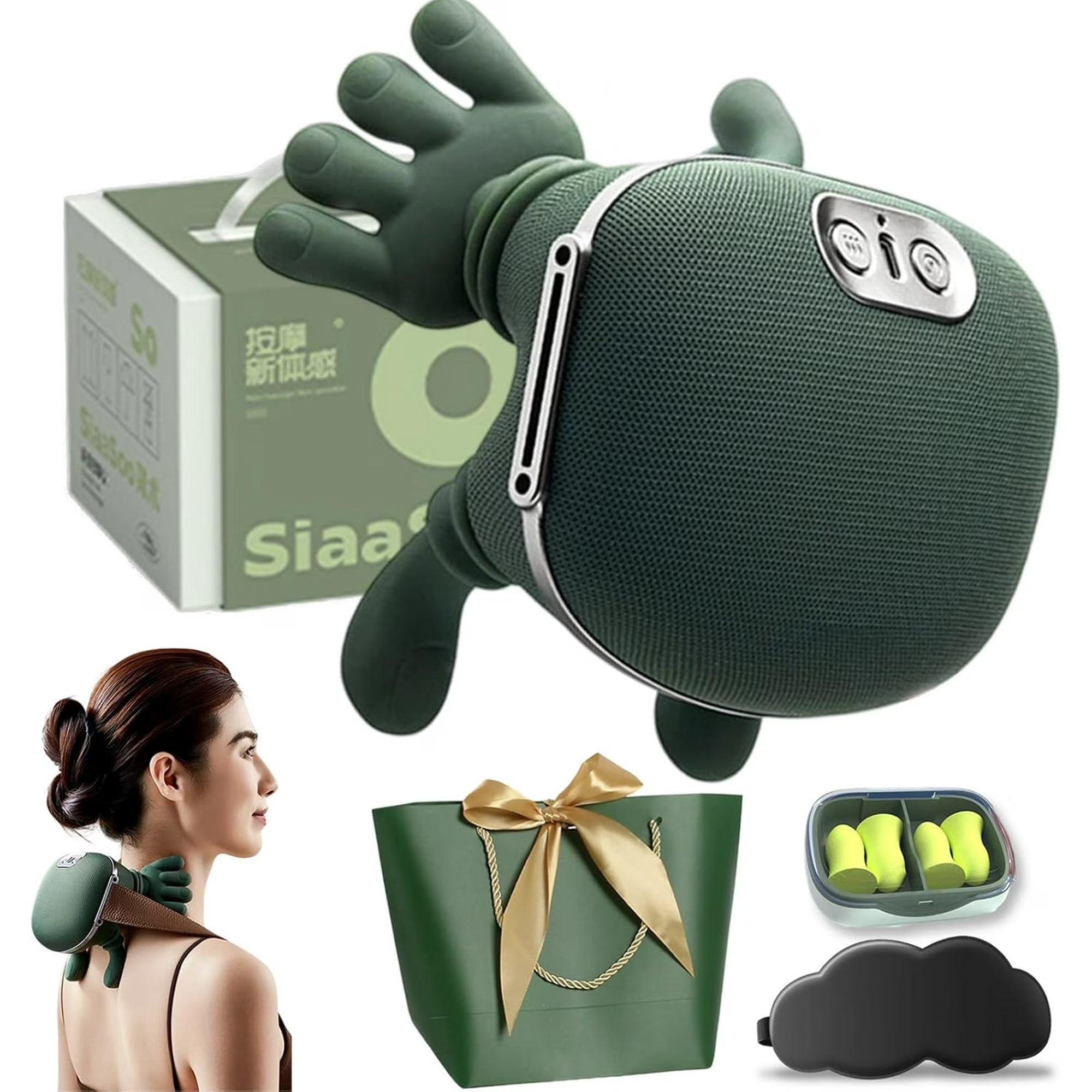 Masseur Shiatsu Chauffant Portable Pro