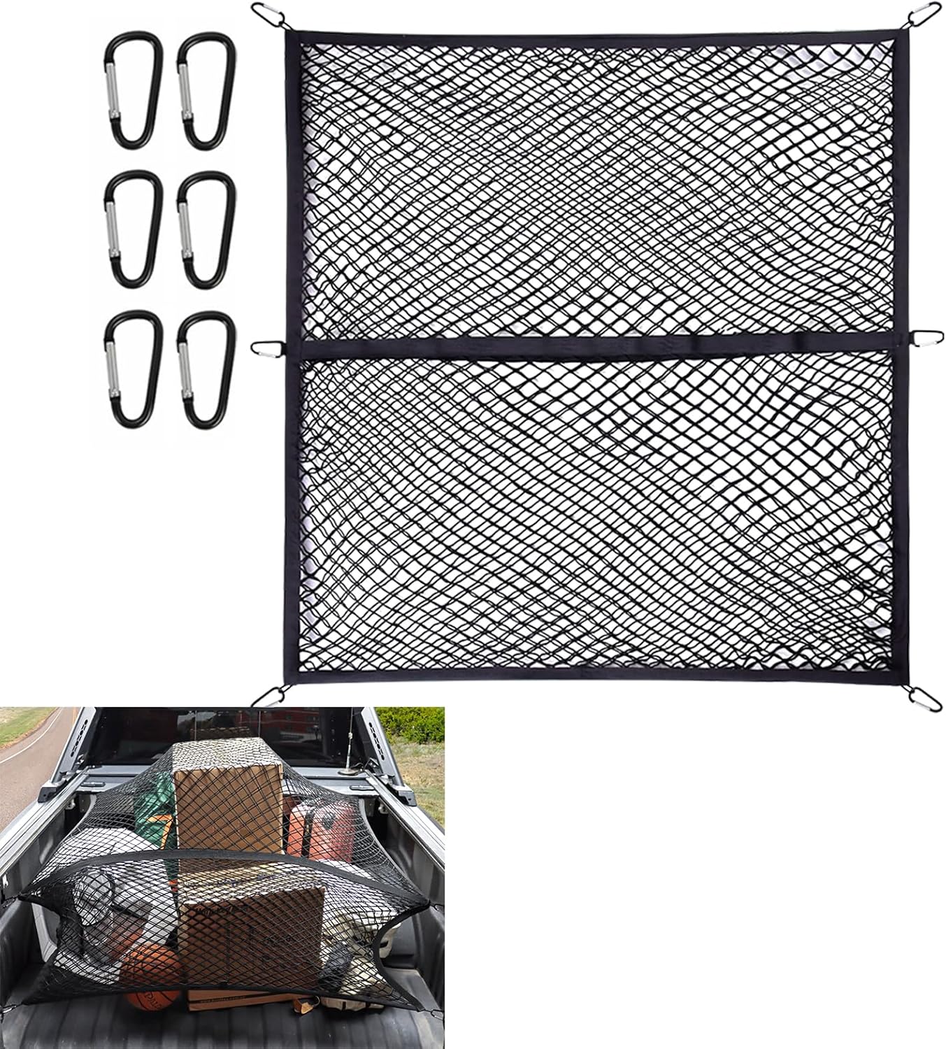 EN STOCK - Filet de Benne 120x120 cm